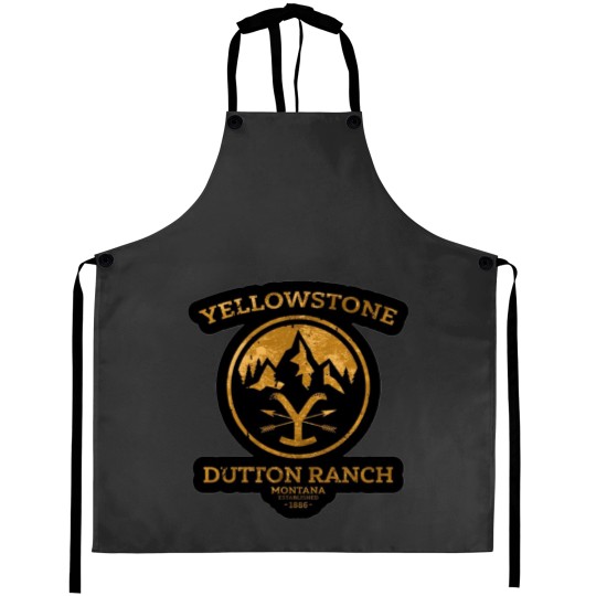 Discover Yellow Stone DuttonRanch Aprons