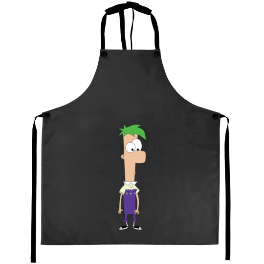 Discover Ferb Sticker2 Aprons
