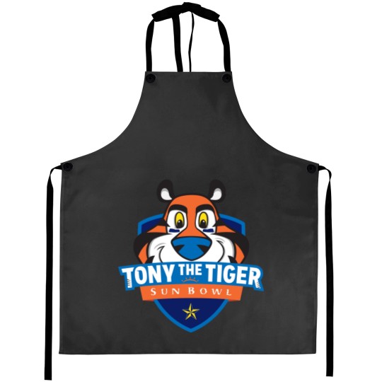 Discover Playing with Tony The Tiger Sun Bowl Design Aprons