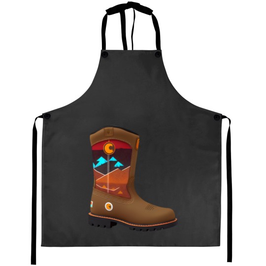 Discover Cowboy Boot , Cow Boot Aprons