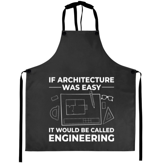 Discover Architecture Designer Engineering Drawing House Architect 21 Aprons