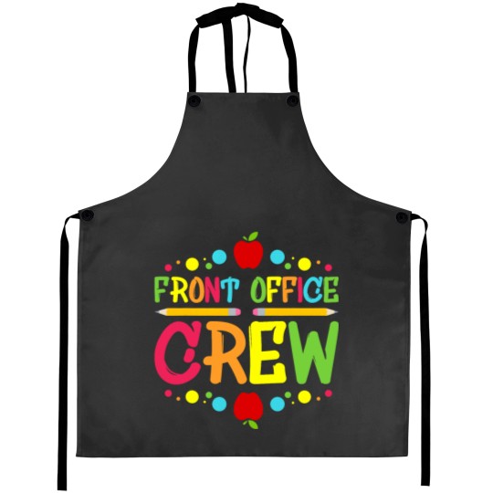 Discover Front Office Crew School Secretary Aprons