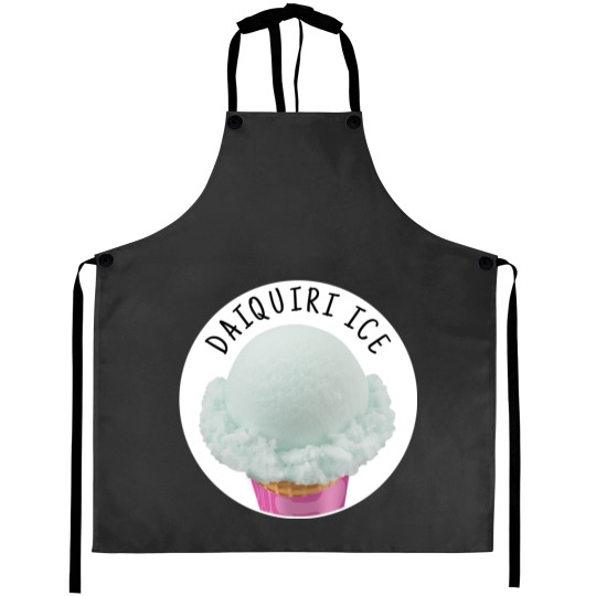 Discover Daiquiri Ice Light Green Vintage Baskin Robbins 70s Ice Cream Aprons