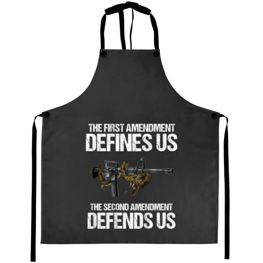 Discover first adt defines us the second adt defends us Aprons
