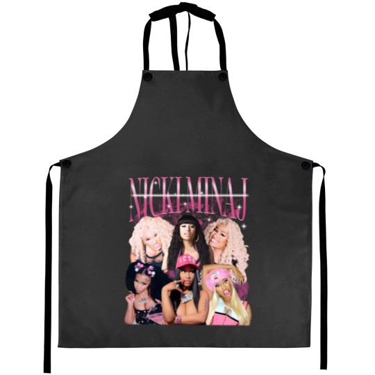 Discover Nicki Minaj Graphic Aprons for Fans and Gifts