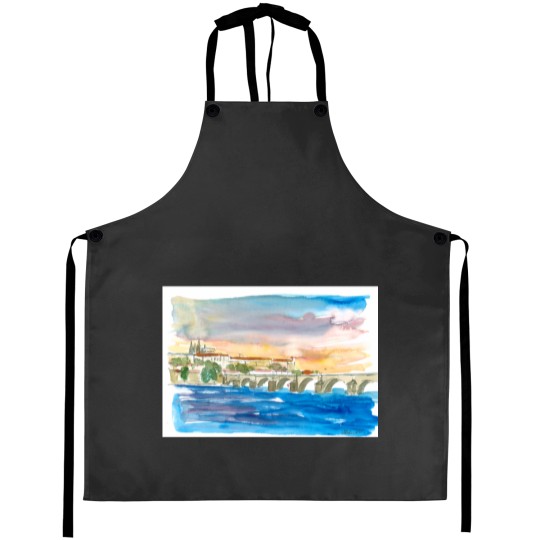 Discover Charles Bridge And Prague Castle View with Hradcin Aprons