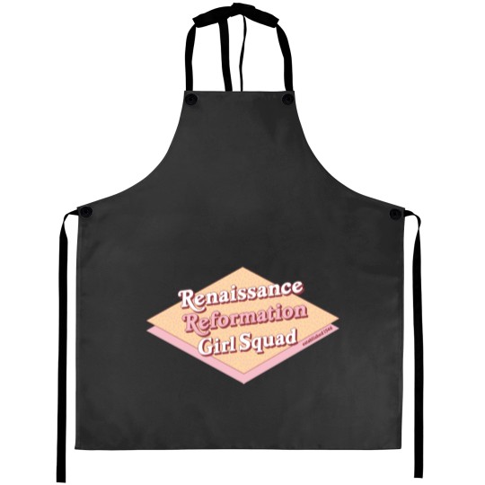 Discover Renaissance Reformation Girl Squad Aprons