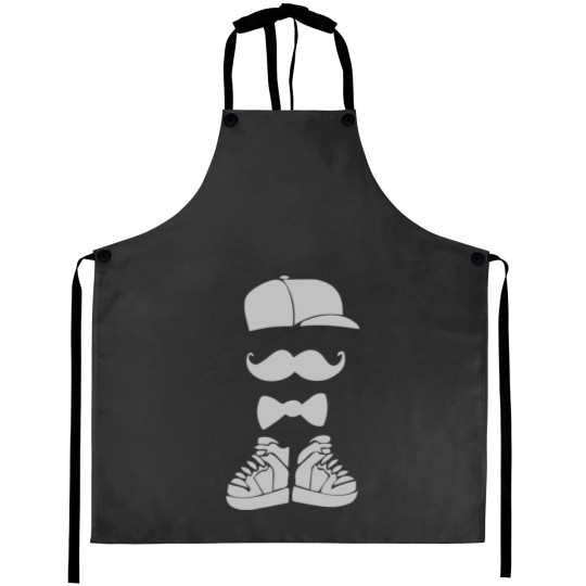 Discover hispter mustache Aprons