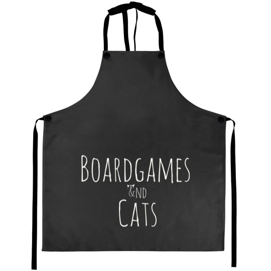 Discover Boardgames and Cats Aprons