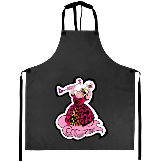Discover Off With Their Heads! Multicolour Aprons