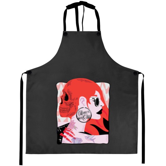 Discover S-top-Wasting Time And Start Queens Of The Stone Age Aprons