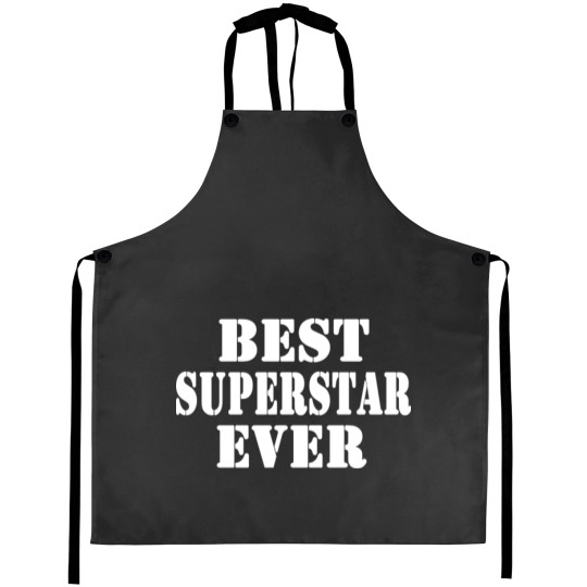 Discover BEST SUPERSTAR EVER Aprons