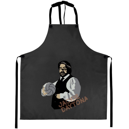 Discover Jackie Daytona aka Laszlo Cravensworth Aprons
