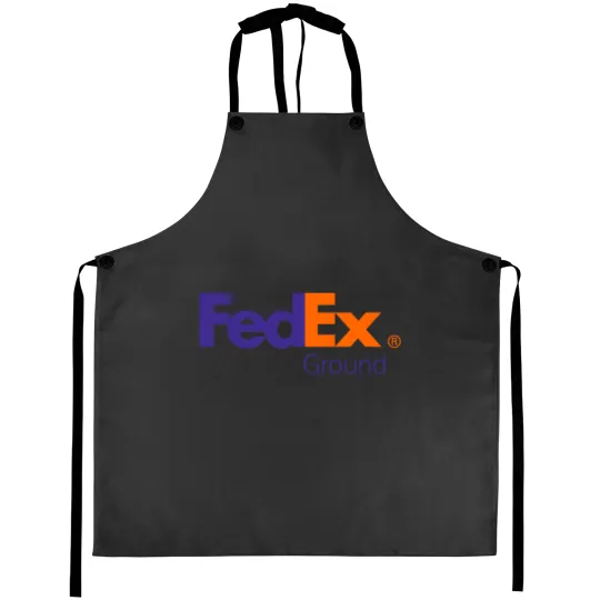 Discover FedEx Ground Delivery Logo Aprons