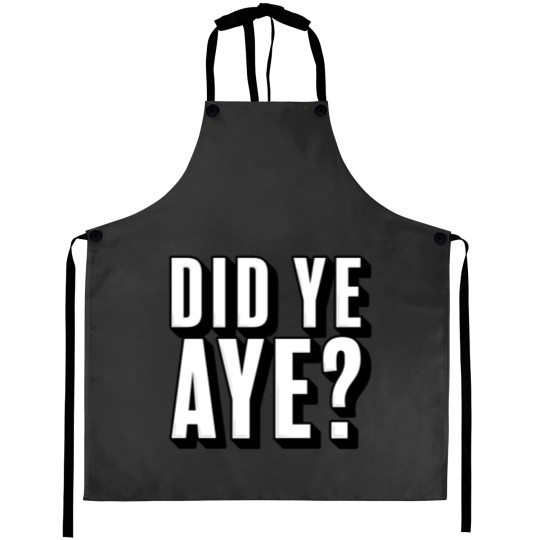 Discover Did ye, Aye (2) Aprons