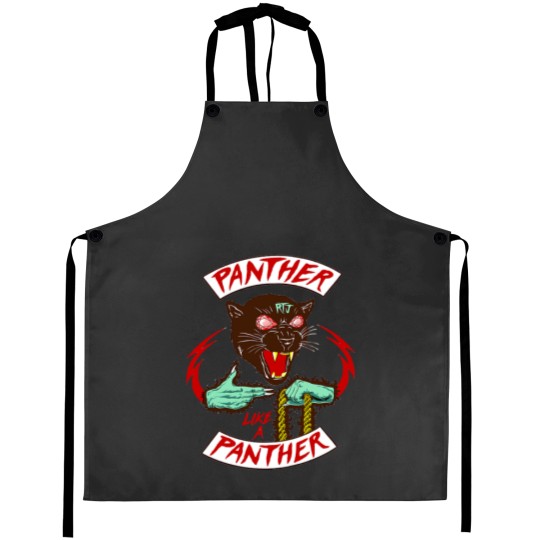 Discover Watercolor Vintage-Panther Like-Panther Run Gift Fans Jewels Great Aprons