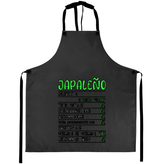 Discover Jalapeño Calories 4 Shirt - Vintage Tshirt Aprons