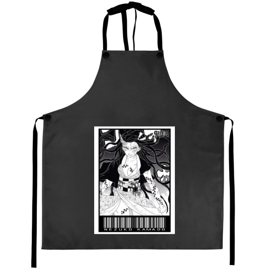 Discover Demon neko Kamado Kimetsu No Yaiba CODE Aprons
