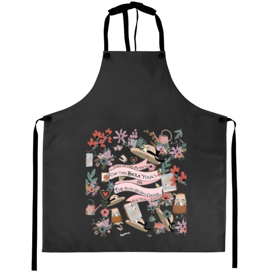 Discover Enola Holmes Adventure Aprons