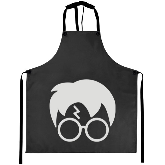 Discover Harry Glasses Lightning Bolt Hair Aprons