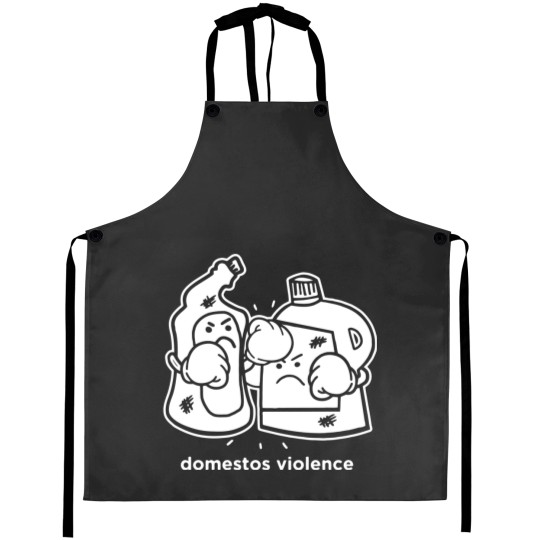 Discover Domestos Violence Aprons