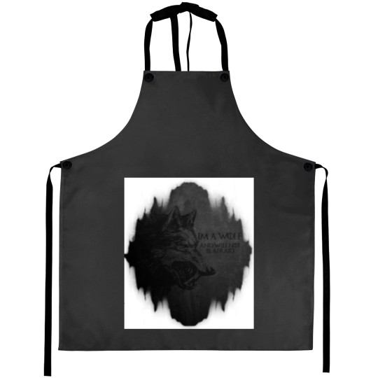 Discover Im a wolf Aprons