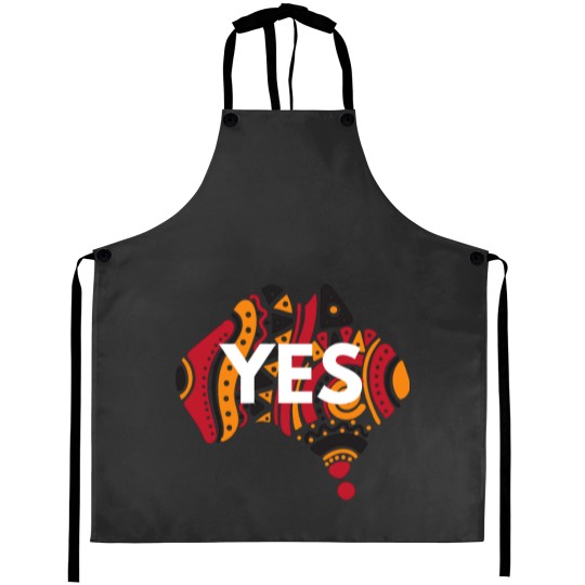Discover Yes to the Voice to Parliament Aprons