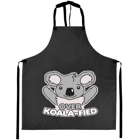 Discover Koala Koalafied Over Koala Fied bear Bear Lover Aprons