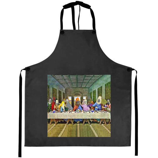 Discover Last Supper of Browntown 2 Mike Nolan Big Lez Show Ah Yiss! Big Lez Show Aprons