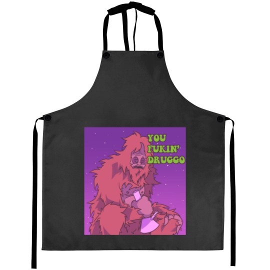 Discover You Fukin_ Druggo Ah Yiss! Big Lez Show Aprons
