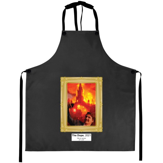 Discover Trudeau Selfie-Churches burning Aprons