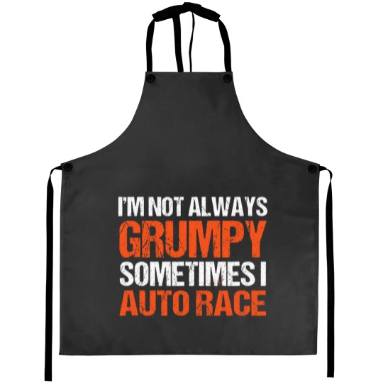 Discover Im Not Always Grumpy Sometimes I BMX Race BMX Racing Aprons