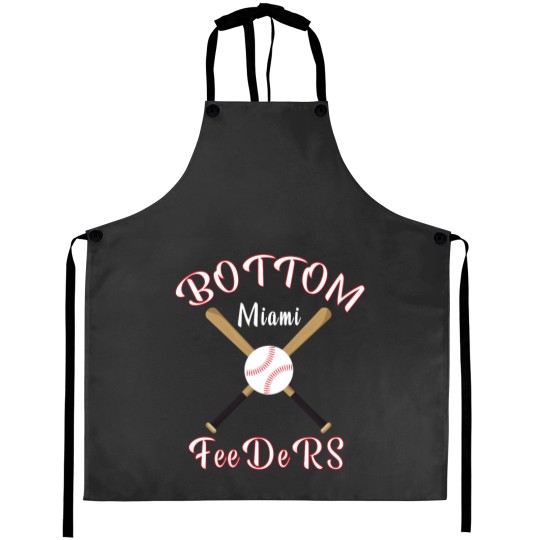Discover Miami Bottom Feeders Baseball Gift Philadelphiaa Gift Aprons