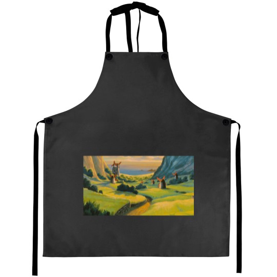 Discover Nausicaa Scenery Aprons