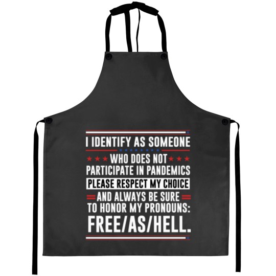 Discover I IDENTIFY AS SOMEONE Aprons
