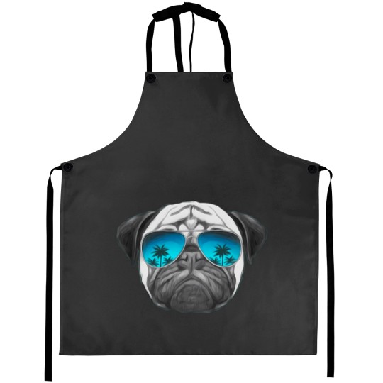 Discover Artful Dogs - Dog On The Rocks Aprons