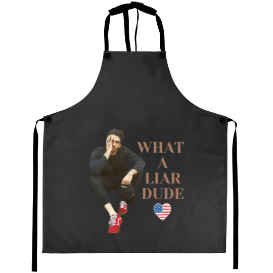 Discover Hasanabi Hasan Piker What a Liar Dude Twitch Meme Aprons