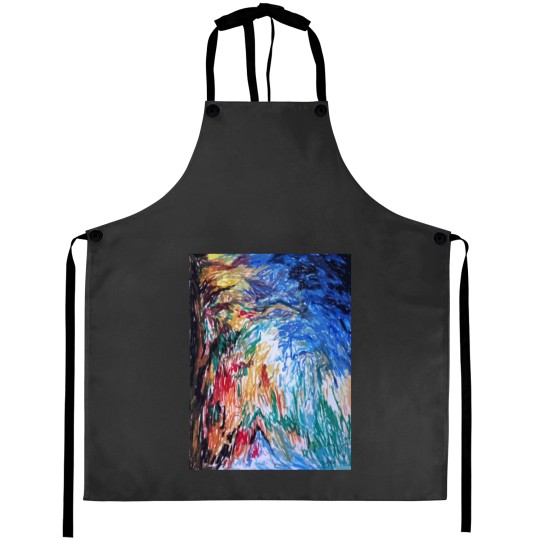 Discover Stormy Mosaic (with margin) Aprons