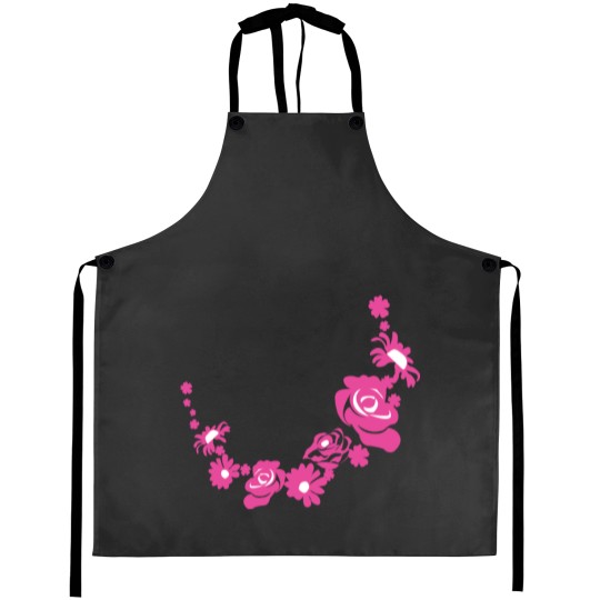 Discover Flower design Aprons
