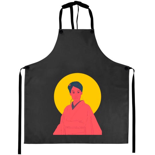 Discover O-Ren Ishii Graphic Aprons