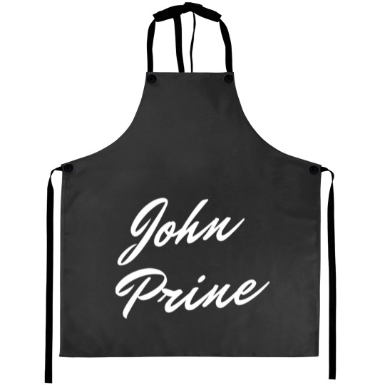 Discover JOHN PRINE PREMIUM TSHIRT  they are playing John Prine in heaven <3 Classic T-Shirt Aprons