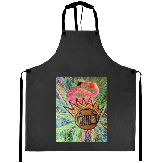 Discover Ween Boognish and Flamingo Aprons