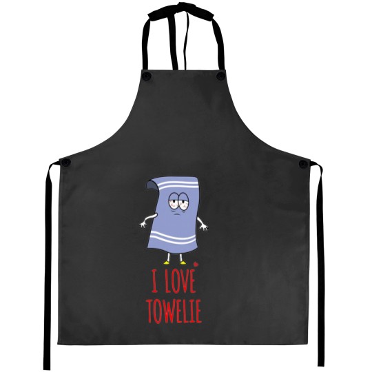 Discover I love Towelie Aprons