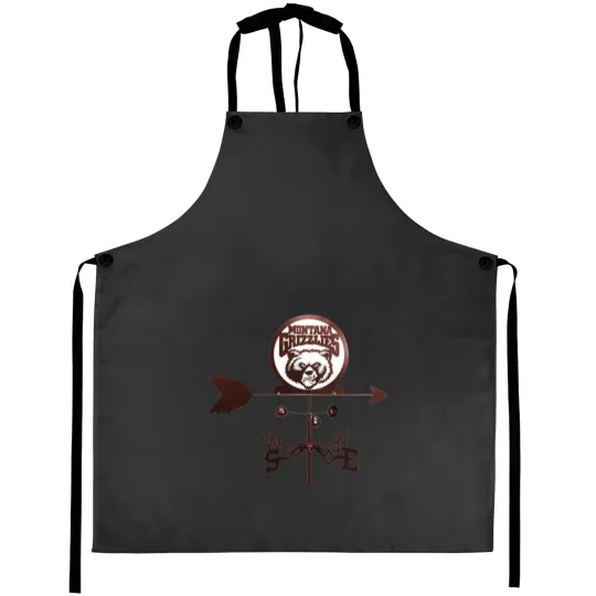 Discover Montana Grizzlies Weathervane Aprons