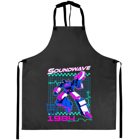 Discover Womens Transformers Soundwave 1984 Aprons