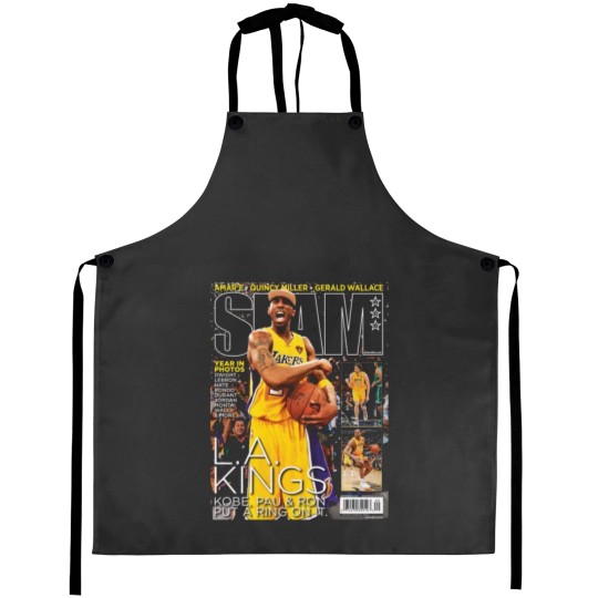 Discover Kobe King Bryants - Year in Photos Aprons