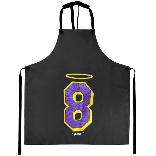 Discover Kobe Bryant - Lucky 8 Number Aprons