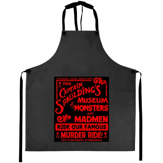 Discover Captain Spaulding Devil'S Rejects Rob Zombie Horror 3 From Hell (1) Aprons