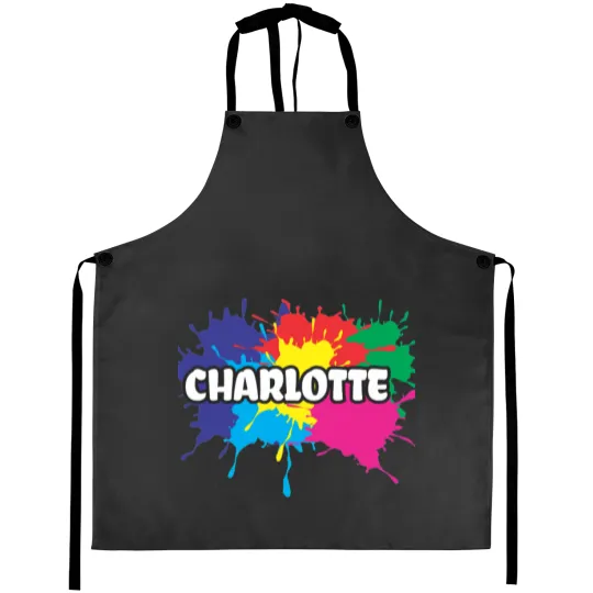 Discover Charlotte Charlotte Name Aprons