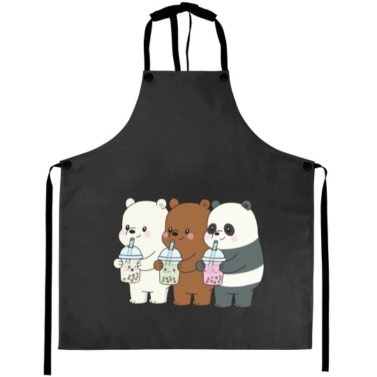 Discover We Bare Bears Active Aprons